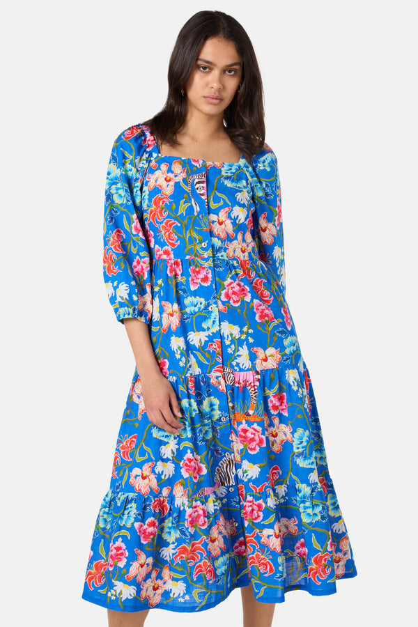 Gorman - Zebra Crossing Long Dress - print