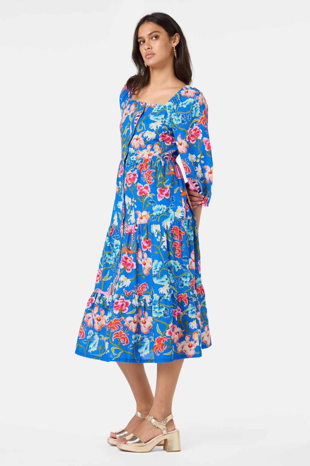 Gorman - Zebra Crossing Long Dress - print