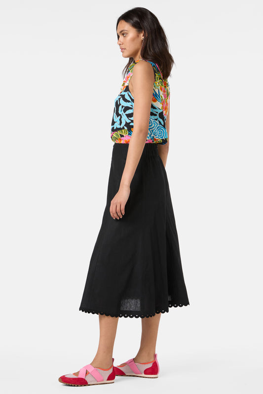 Gorman - Relax And Rewind Skirt - black