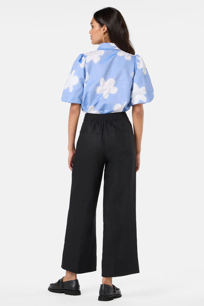 Gorman - Peyton Linen Pant - black