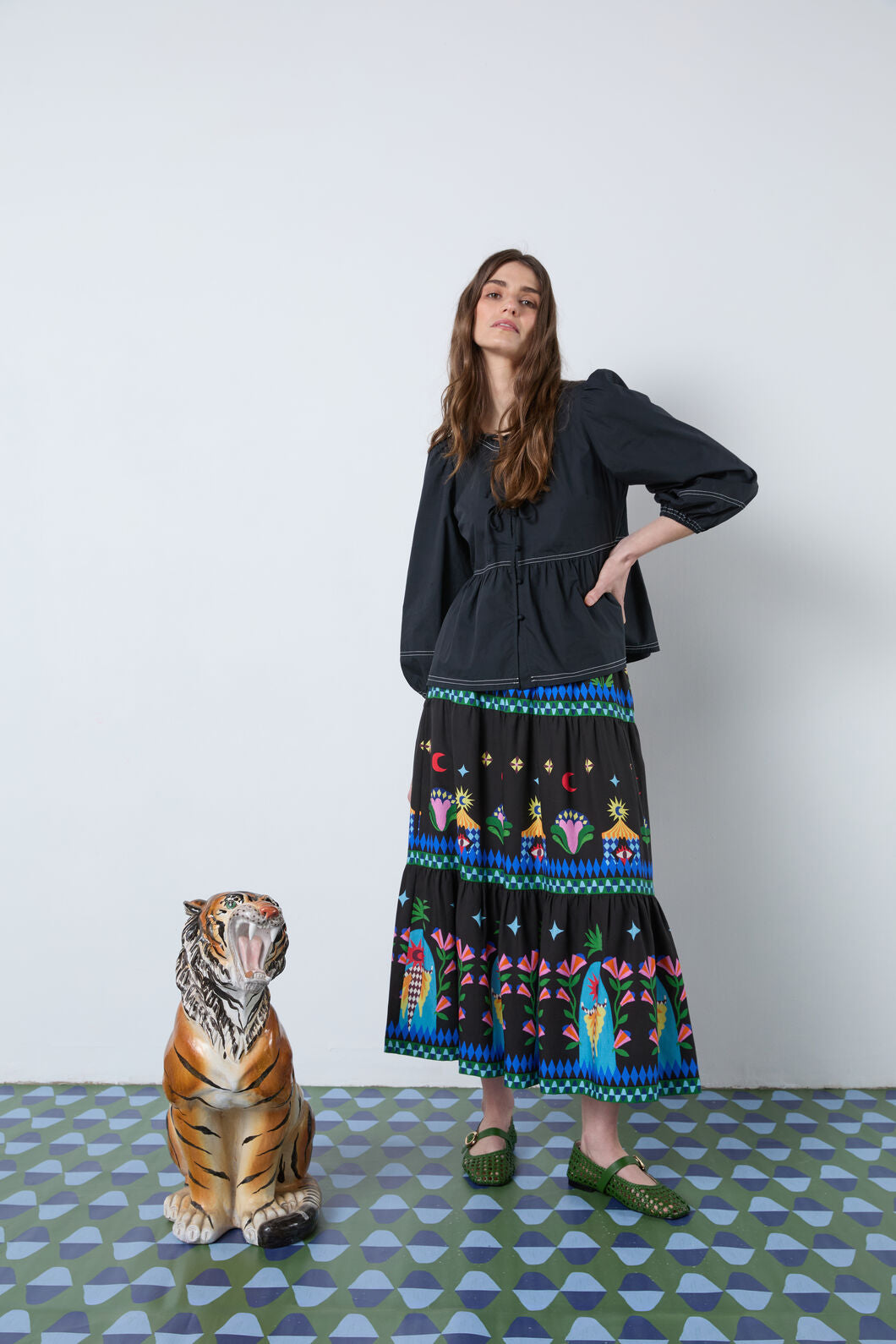 Gorman - Mia Smock Top - black