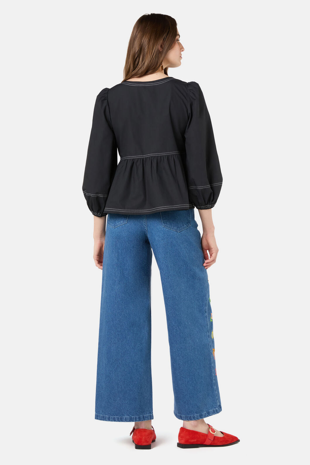 Gorman - Mia Smock Top - black