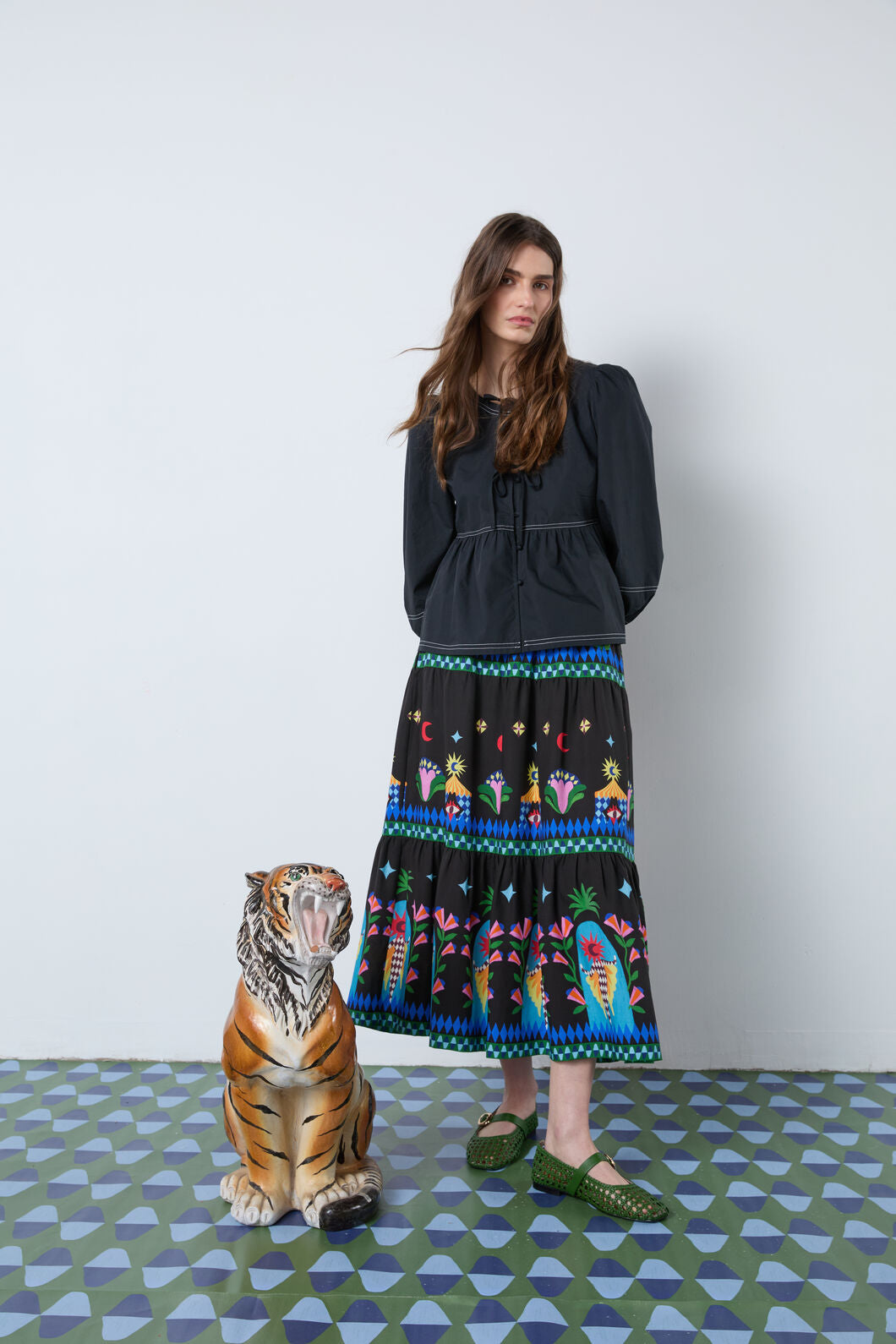 Gorman - Mia Smock Top - black
