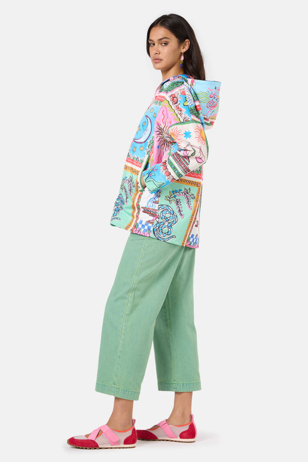 Gorman - Good Fortune PatchworkRaincoat - print