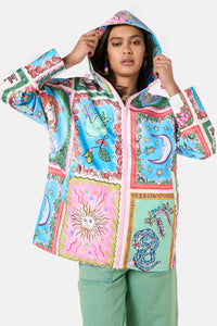 Gorman - Good Fortune PatchworkRaincoat - print
