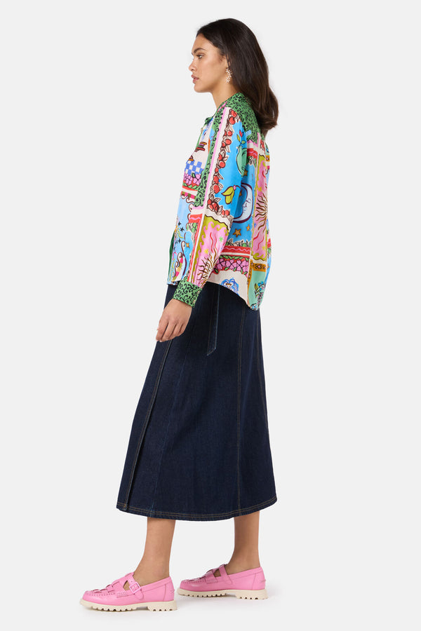 Gorman - Good Fortune Placement Shirt - print