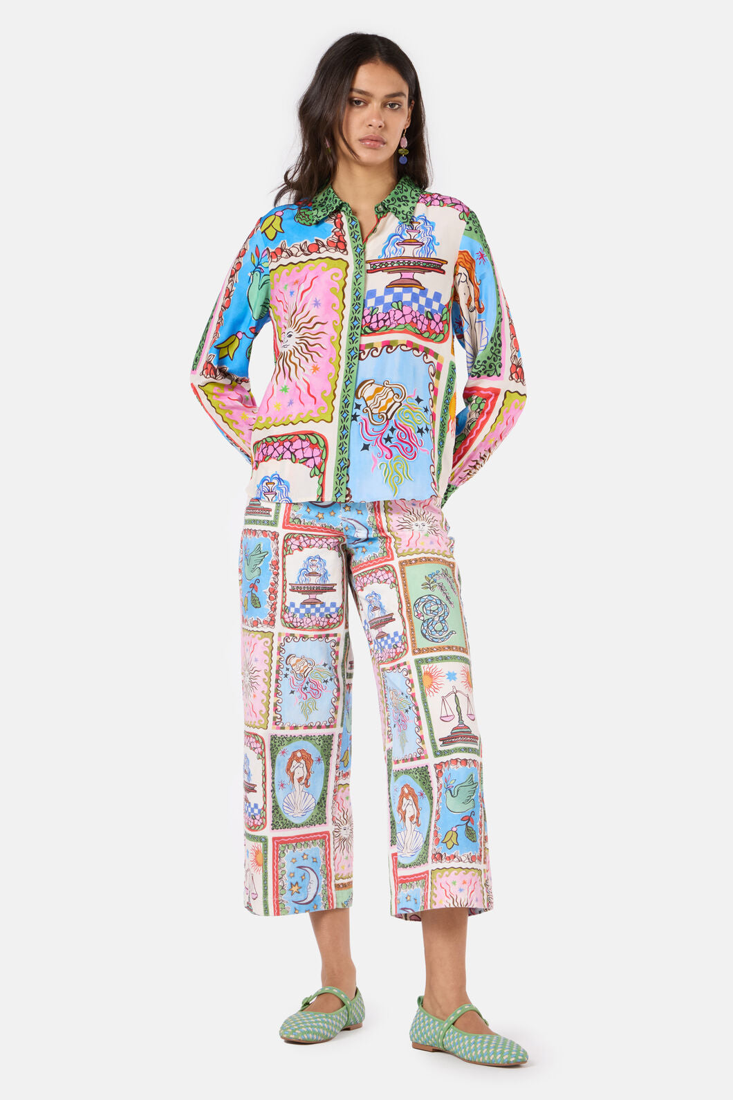 Gorman - Good Fortune Placement Shirt - print