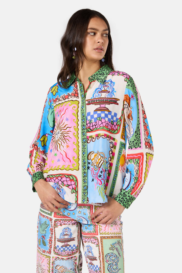 Gorman - Good Fortune Placement Shirt - print