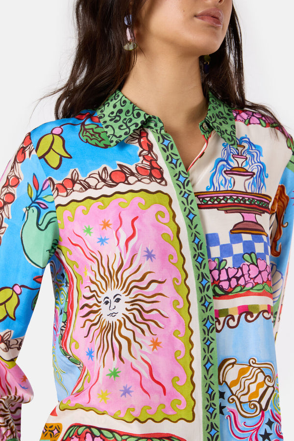 Gorman - Good Fortune Placement Shirt - print