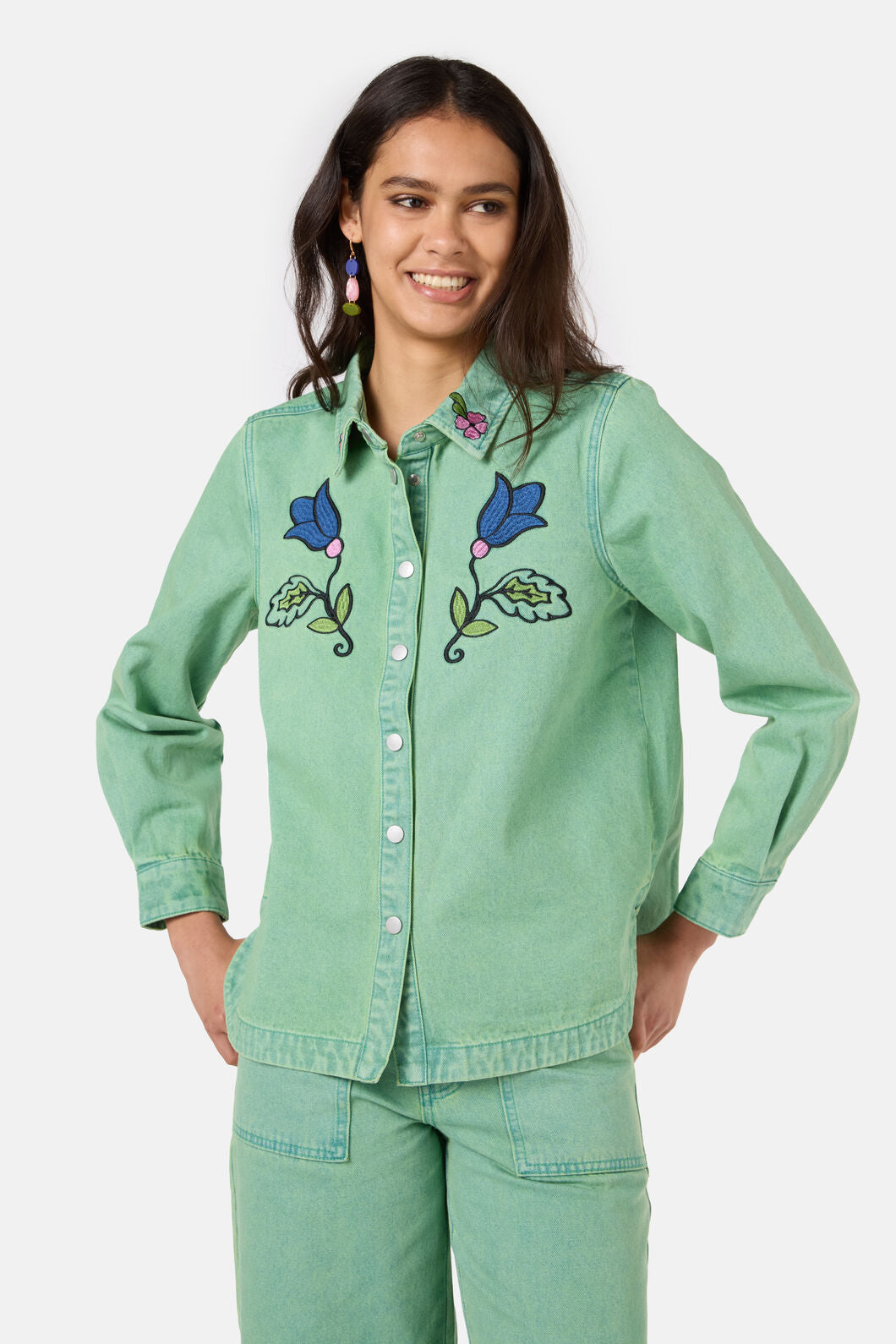 Gorman - Fortuna Denim Shirt - green