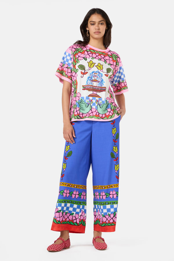 Gorman - Good Fortune Placement OS Tee - print