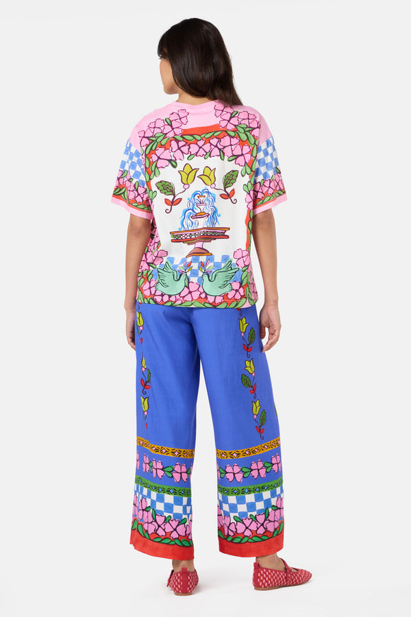 Gorman - Good Fortune Placement OS Tee - print