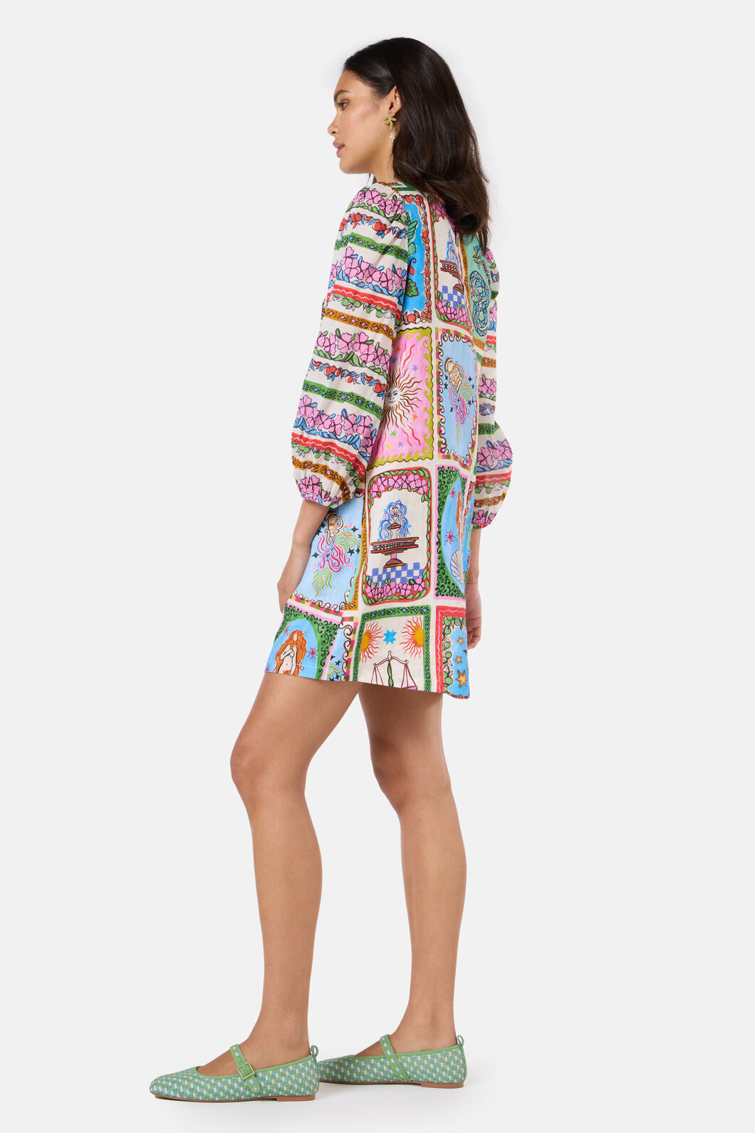 Gorman - Good Fortune Swing Dress - print