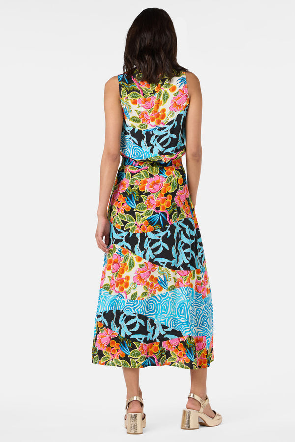 Gorman - Plum Harvest Patchwork Skirt - print