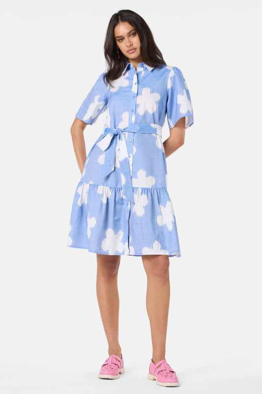 Gorman - Cut Daisies Dress - blue