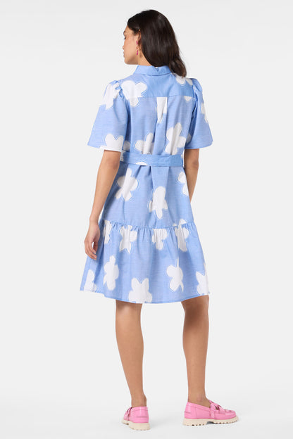 Gorman - Cut Daisies Dress - blue
