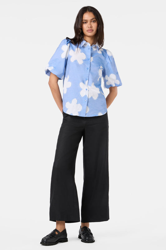 Gorman - Cut Daisies Shirt - blue