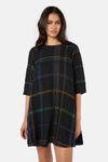 Gorman - Stitched Swing Dress - black