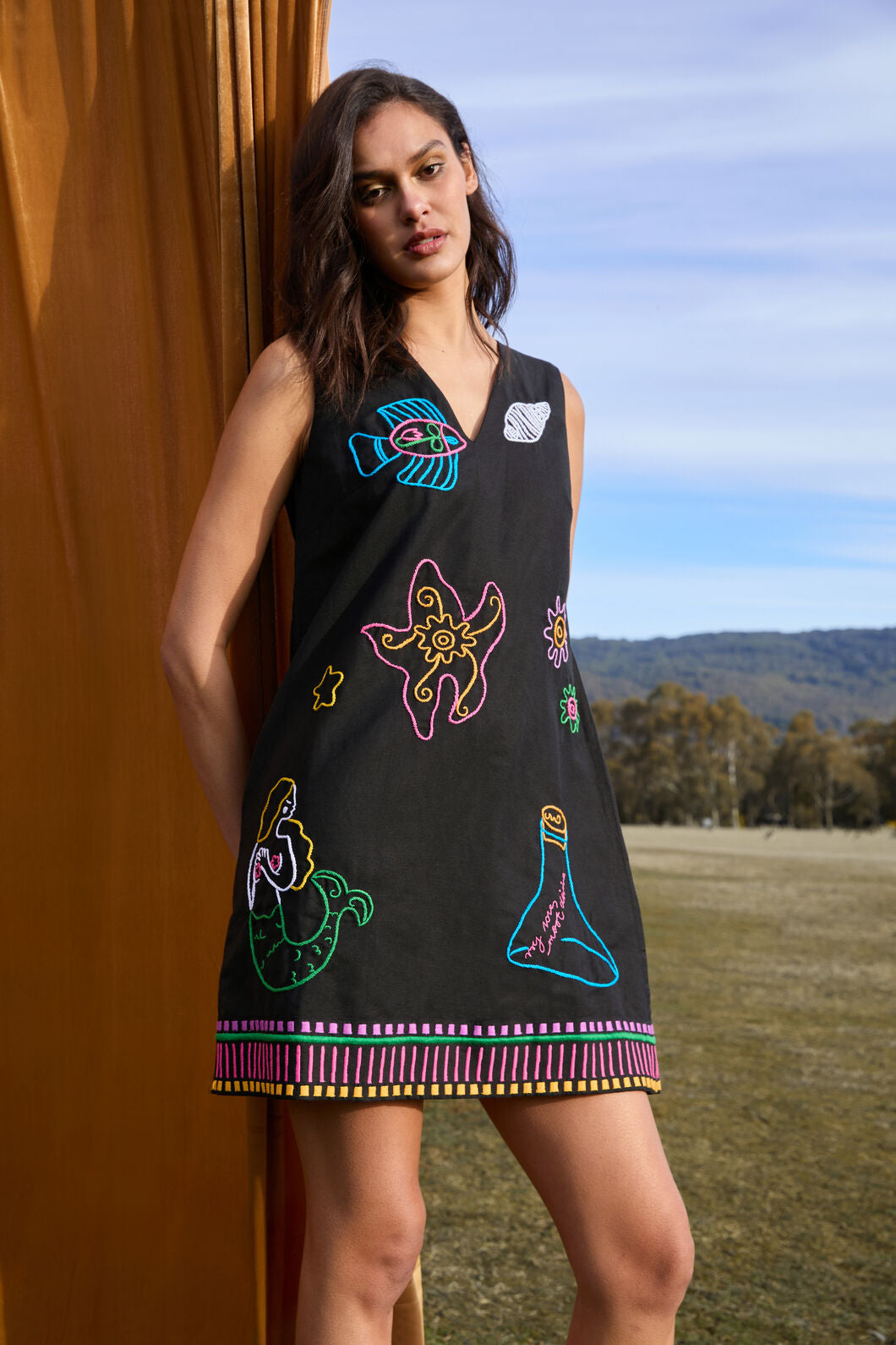 Gorman - Sirena Swing Dress - black