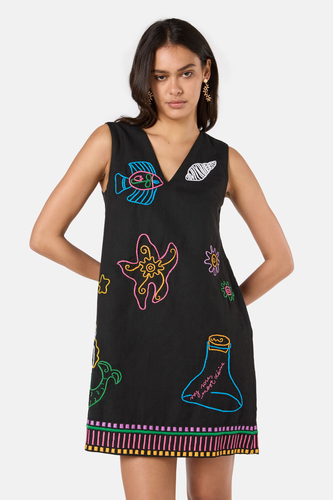 Gorman - Sirena Swing Dress - black
