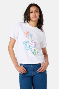 Gorman - Sirena Emb Classic Tee - white