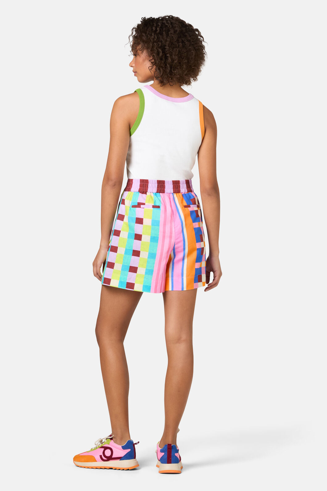 Gorman - HOLIDAY STRIPE SHORTS - print