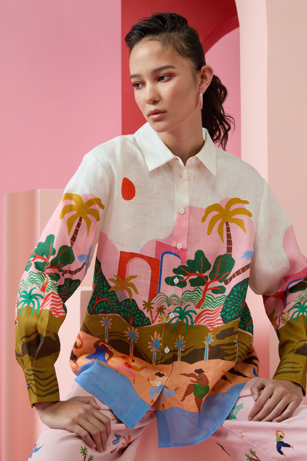 Gorman - Hidden Paradise Shirt - print