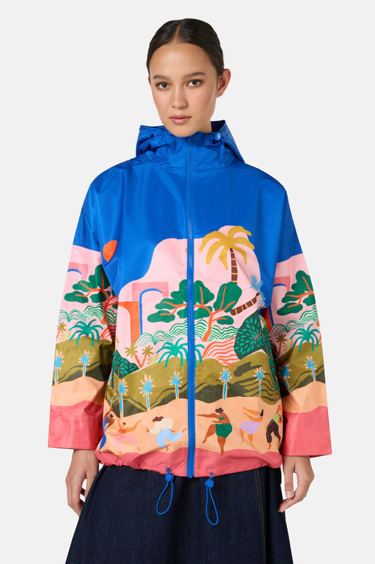 Gorman - Hidden Paradise Raincoat - print