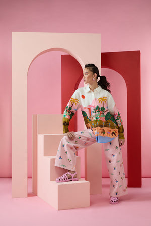 Gorman - Hidden Paradise Jeans - pink