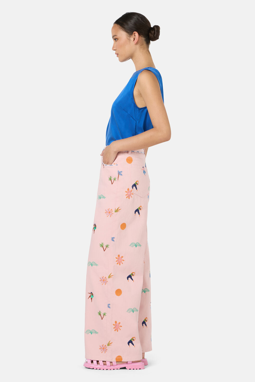Gorman - Hidden Paradise Jeans - pink