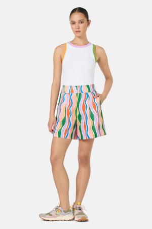 Gorman - Sneaky Stripe Short - print