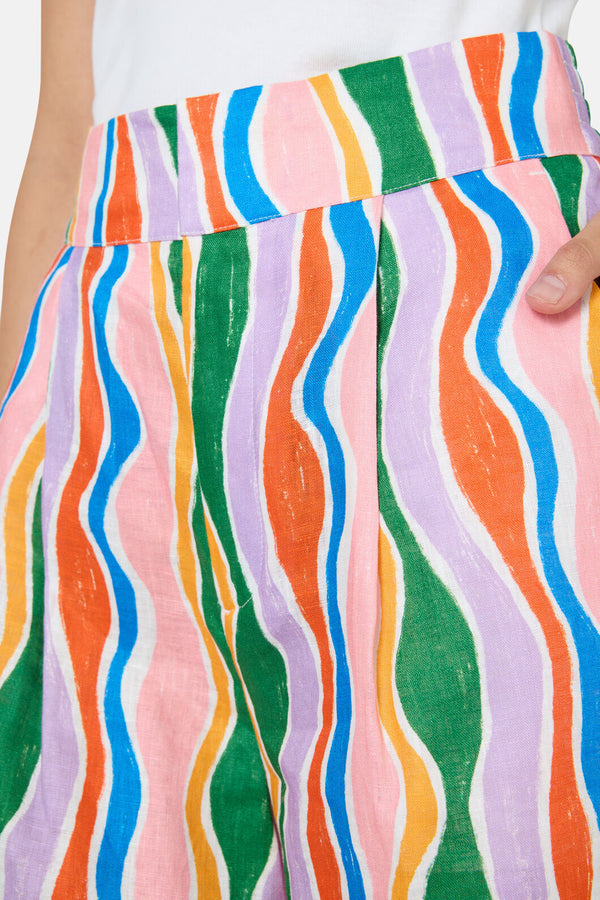 Gorman - Sneaky Stripe Short - print