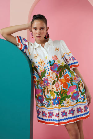 Gorman - Midnight Garden Shirt Dress - print