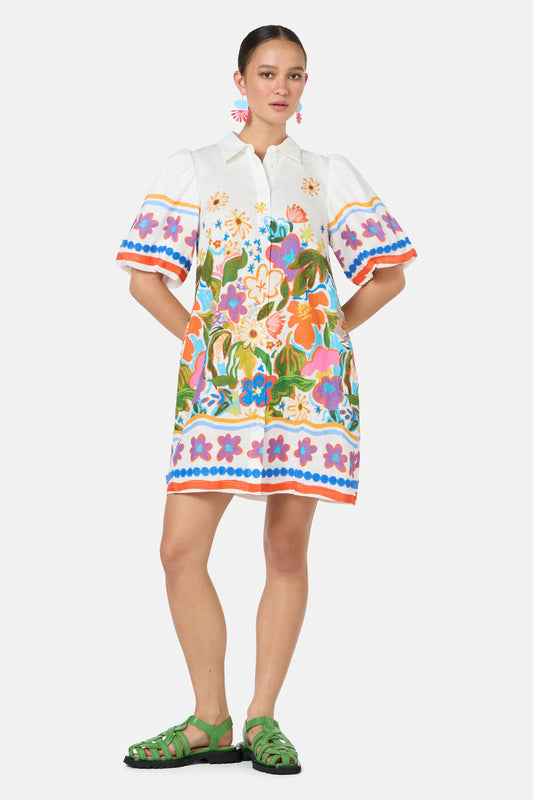 Gorman - Midnight Garden Shirt Dress - print