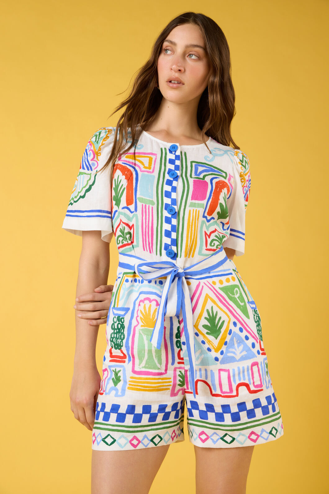 Gorman - Atrium Print Playsuit - print