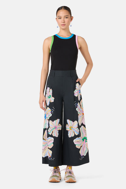 Gorman - Hibiscus Culotte - print