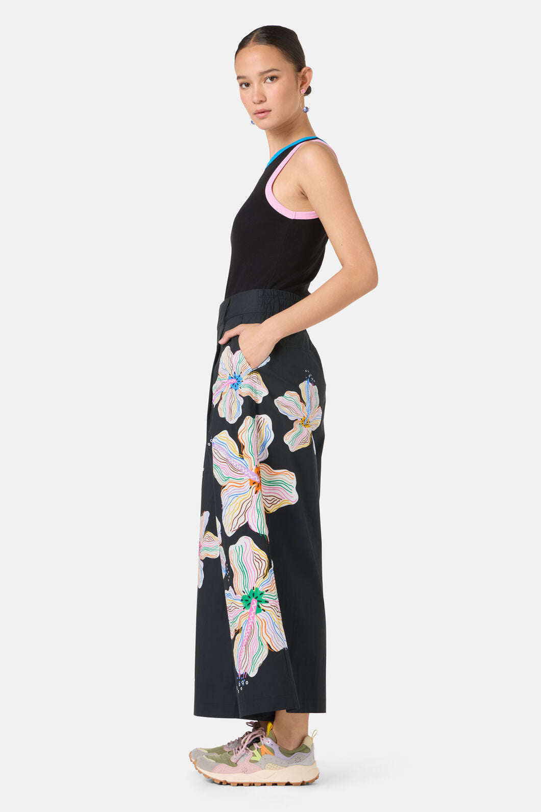 Gorman - Hibiscus Culotte - print