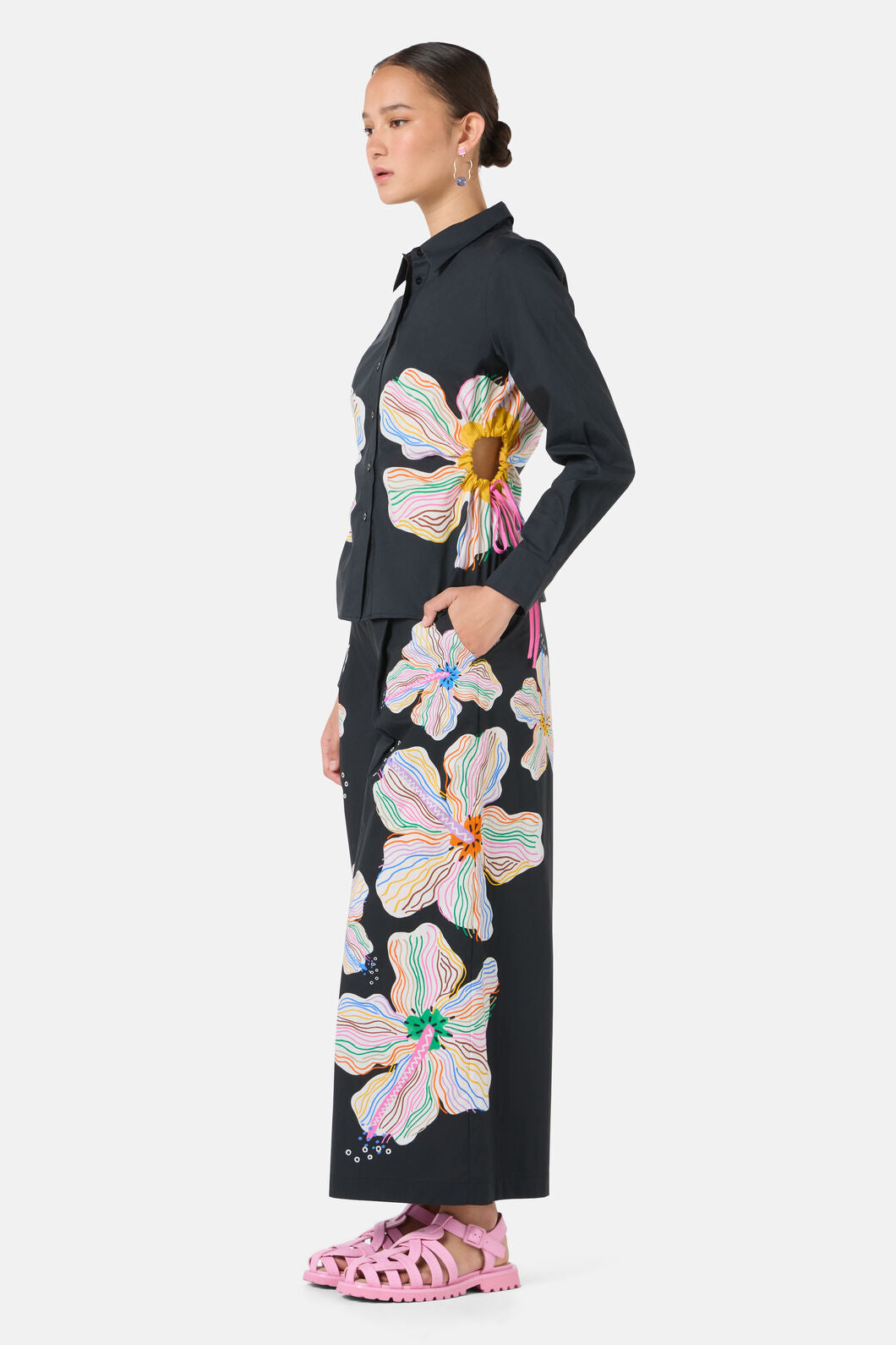 Gorman - Hibiscus Culotte - print