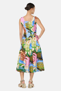 Gorman - Natural Form Midi Dress - print