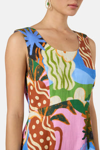 Gorman - Natural Form Midi Dress - print