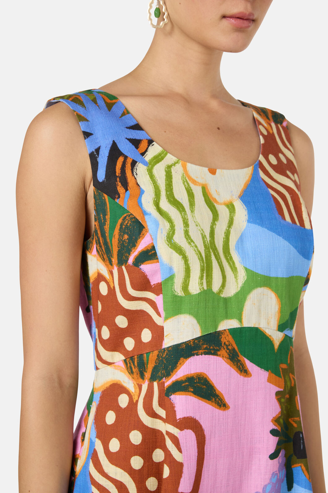 Gorman - Natural Form Midi Dress - print