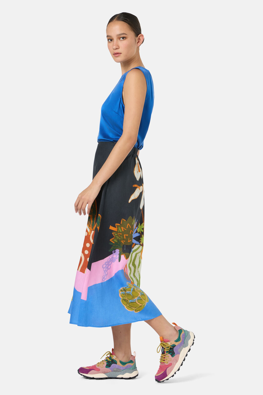 Gorman - Natural Form Midi Skirt - print