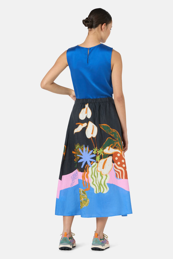 Gorman - Natural Form Midi Skirt - print