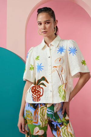 Gorman - Natural Form Shirt - print