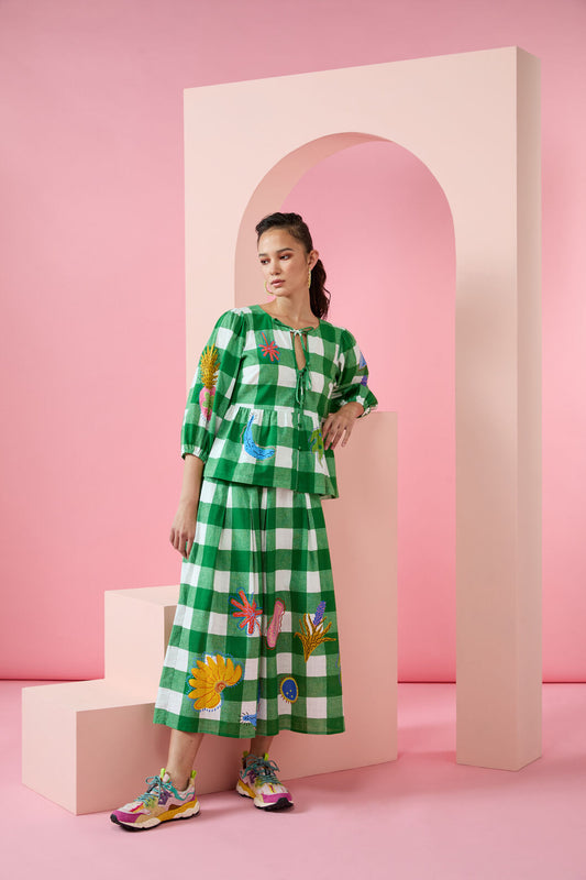 Gorman - Rainforest Diaries Blouse - check