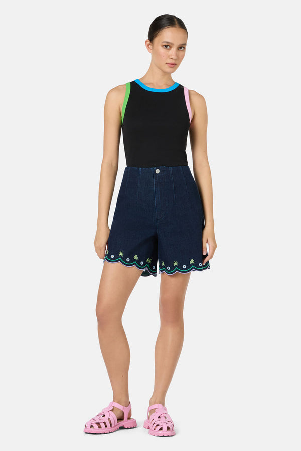Gorman - Greta Denim Short - indigo
