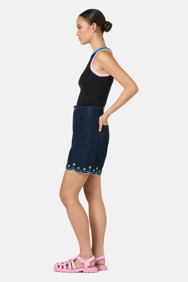 Gorman - Greta Denim Short - indigo