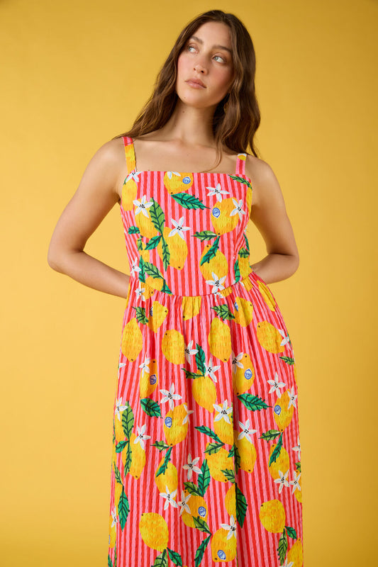 Gorman - Lemonade Print Summer Dress - print