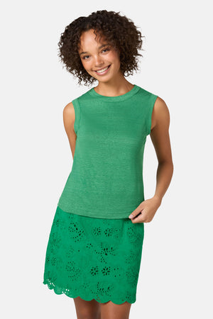 Gorman - Hemp Jersey Tank - green