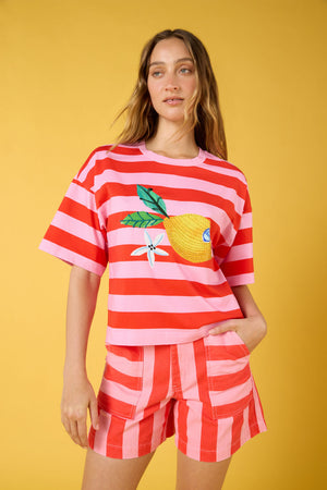 Gorman - Lemonade Print Relaxed Tee - print